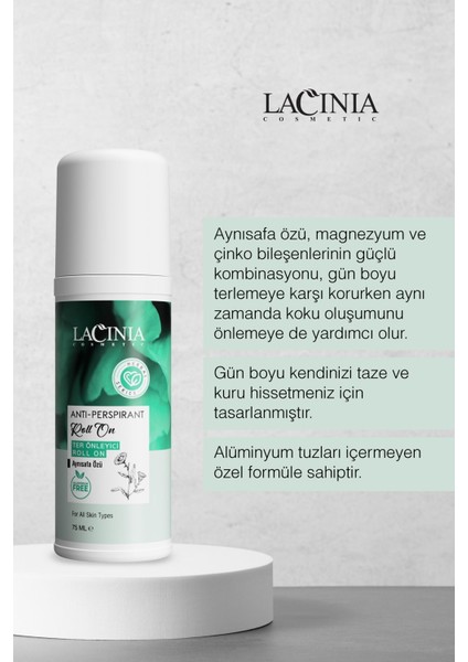 Ter Önleyici Roll On Alüminyum Free 75 ml