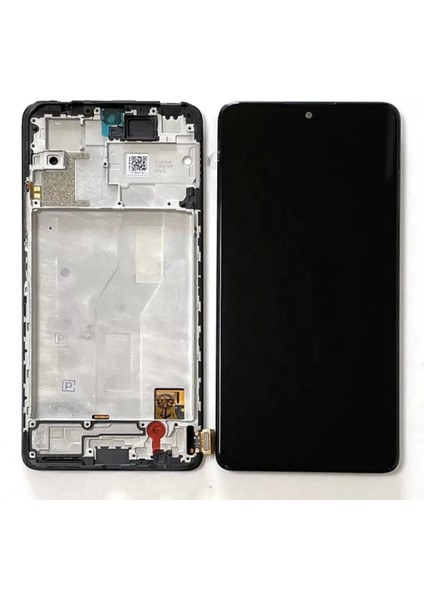 Xiaomi Redmi Note 10 4g LCD Ekran Dokunmatik Çıtalı Siyah OLED