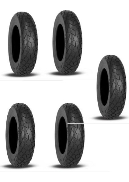 3.50-10 Tl Dubleks 4pr 51J BL035 Schooter Lastik 5'li Paket