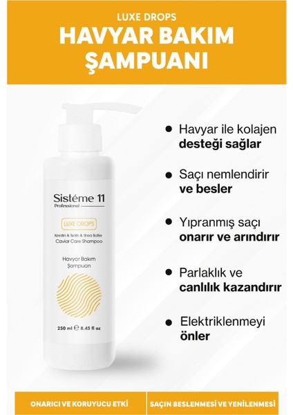 Havyar Şampuan 250 ml 8684091009535