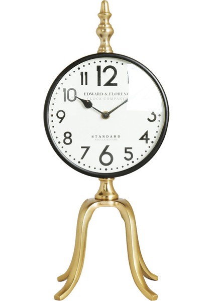 Yuvarlak Ayaklı Büyük Saat 47 cm