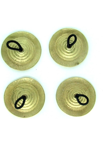 Prinç Döküm Oyun Dans Zil 5.6 Cm, Cymbals Brass Zills 2" Belly Dance Finger