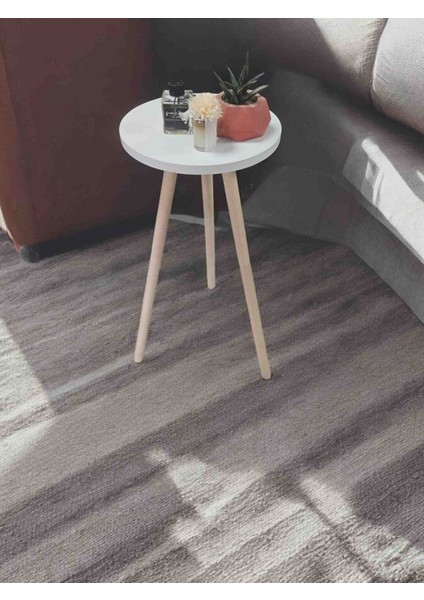 Yüksek Yan Sehpa Koltuk Sehpası Balkon Küçük Çiçek Koyma Sehpası Beyaz indirimleri