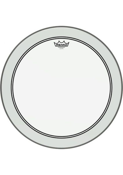 P3-1318-C2- Powerstroke® P3 Şeffaf 18" Bas Davul Derisi