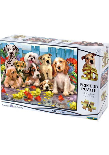 Kim Yaptı Puzzle 48 Parça 10516