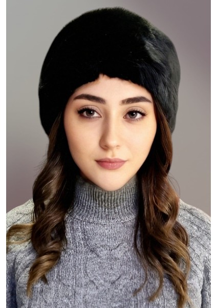 Kadın Vegan Kürk Boyunluk Bandana