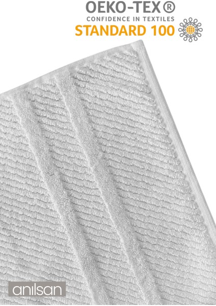 6'lı Beyaz Jakarlı El Havlusu - 50x90 Cm, 230 Gr, %100 Pamuk, Spa Ve Otel Havlusu, Günlük Kullanıma Uygun modelleri