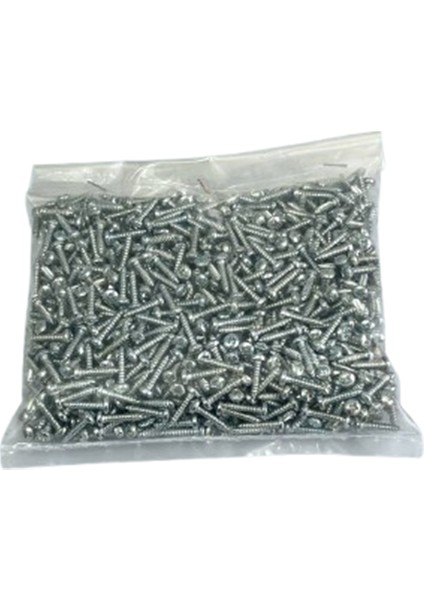 Imamoğlu Renkli Sac Vidası 2.9X13MM - Nikel -1000Adet
