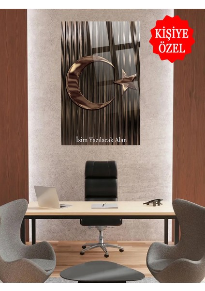 Kişiye Özel Türk Bayrağı Cam Tablo Kırılmaz Lüks 4mm Cam Tablo Ev, Iş, Ofis Hediyesi fiyatları