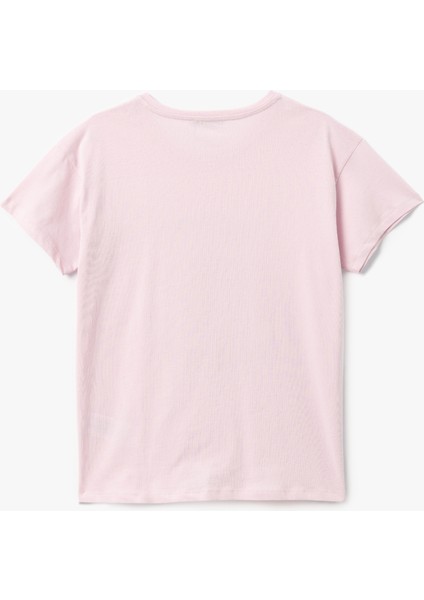 Çilek Baskılı Kısa Kollu Pamuklu Pijama Takımı