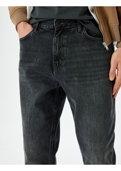 Normal Bel Pamuklu 90's Straight Fit Jean Pantolon - Korban Jean indirimleri