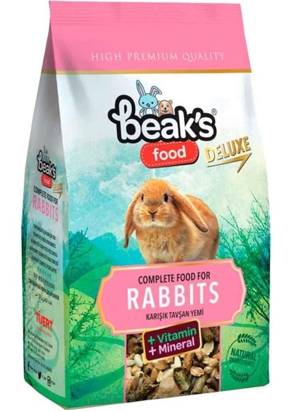 Beaks Karışık Tavşan Yemi 500 gr