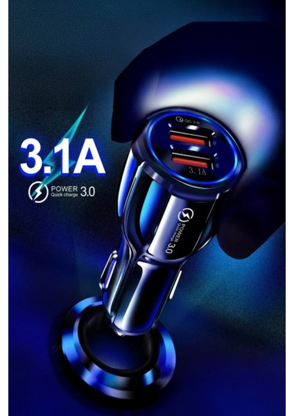 A2 Universal 30W Araç Şarj Adaptörü -2 Port