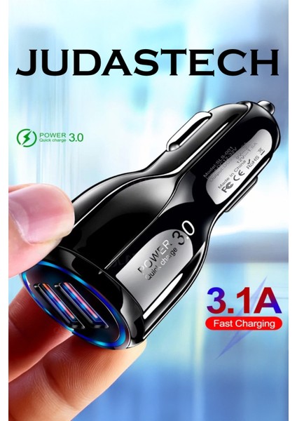 A2 Universal 30W Araç Şarj Adaptörü -2 Port