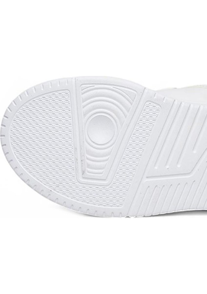 Slz Beyaz Gümüş Cilt Bağcıklı Kadın Spor Ayakkabı fırsatları