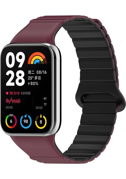 Xiaomi Mi Band 8 Pro / 9 Pro Kordon Double Color Magnetic Strap 105-BH52