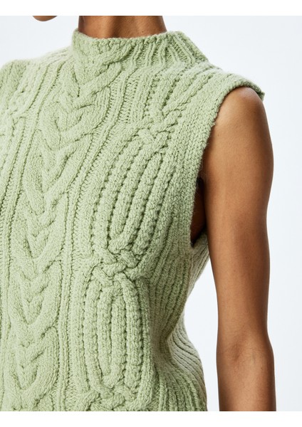 Kolsuz Bisiklet Yaka Dokulu Triko Süveter indirimleri