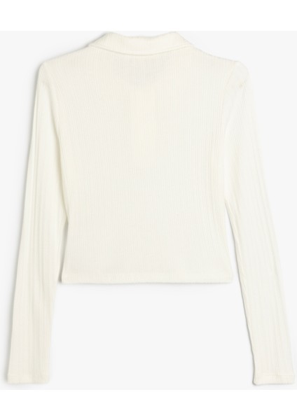 Uzun Kollu Düğmeli Slim Fit Polo Yaka Tişört fiyatları