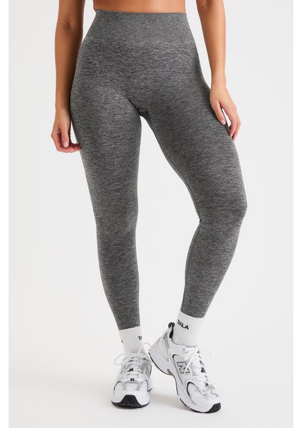 Gymhams-Tla Serisi Kalçası Büzgülü Push Up Kalça Şekillendirici Seamless Scrunch Likralı Spor Kadın Tayt