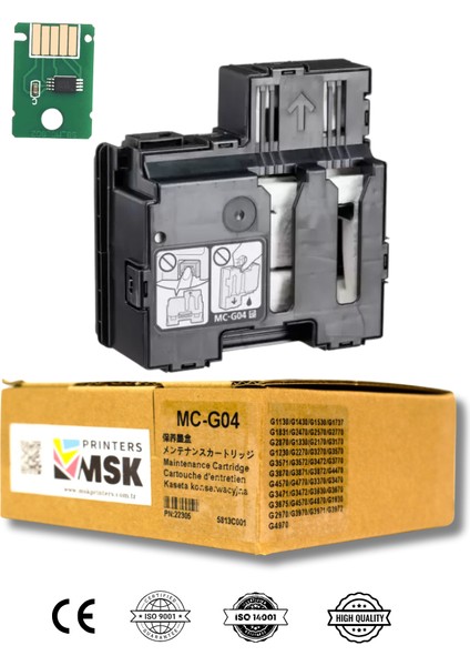 Canon G2470 Uyumlu Atık Kutusu