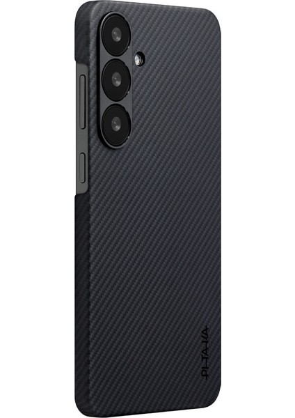 Galaxy S25 Plus Kılıf Magsafe Uyumlu Pitaka 600D Aramid Fiber Ultra-Slim Classic Serisi Kapak Siyah fiyatları