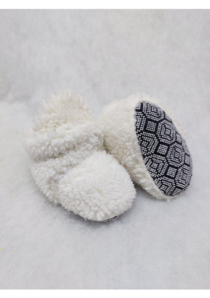 Bebek Pandufu, Kaydırmaz Taban, Terletmeyen Pamuk Astarlı, Ev Patiği