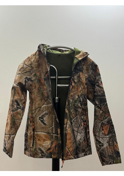Softshell Orman Desen Mont