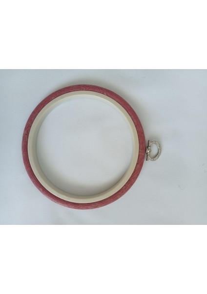 Nurge Yuvarlak Pano Kasnağı Plastik 10 mm Kırmızı