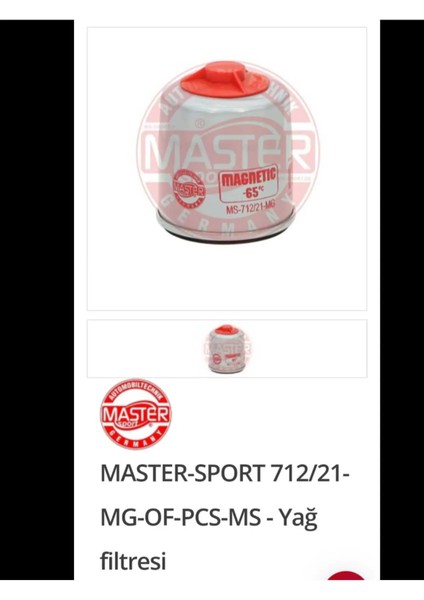 Yağ Filtresi, Oto Yağ Filtresi