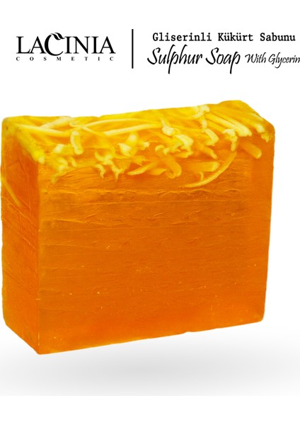 Gliserinli Kükürt Sabunu 130 gr Yüz ve Vücut Bakımı Için Etkilidir