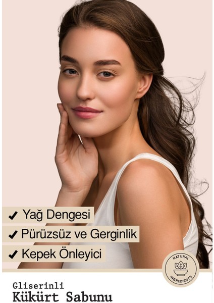 Gliserinli Kükürt Sabunu 130 gr Yüz ve Vücut Bakımı Için Etkilidir fırsatları