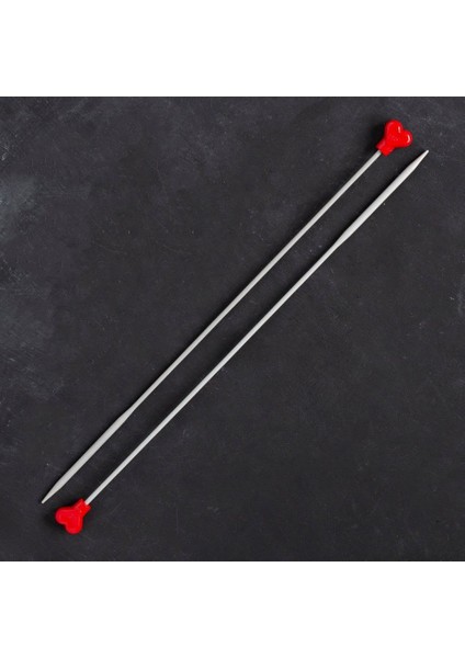 4,5mm 35CM Klasik Alüminyum Hızlı Örgü Şişi -