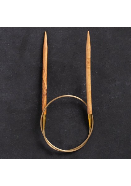 Olive Wood 6 mm 60 cm Zeytin Ağacı Misinalı Ö