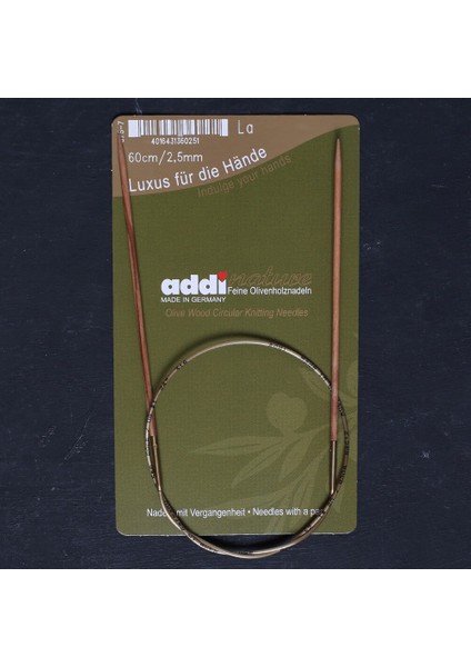 Olive Wood 2,5 mm 60 cm Zeytin Ağacı Misinalı