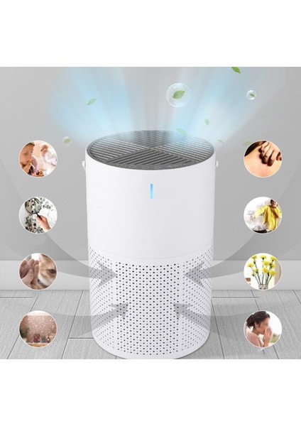 Hava Evi Için Masaüstü Temizleyici, Küçük Negatif Iyon Arıtma Cihazı Hava Temizleyici USB