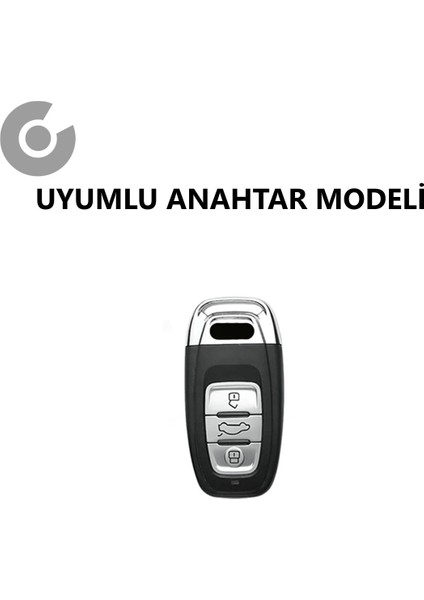 Audi A1 A3 A4 A5 A6 A7 A8 Q3 Q5 Q7 S4 S5 S6 S7 S8 R8 Tt Tpu Anahtar Kılıfı (1 Adet) fiyatları