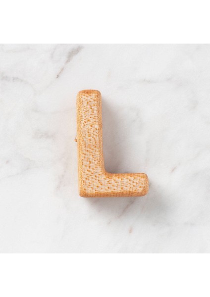 Hobi Baby Organik Ahşap Harf - L fiyatları