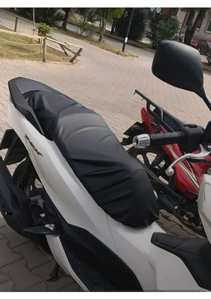 Falcon Martini Motosiklet Deri Sele Kılıfı Örtüsü Brandası Uyumlu