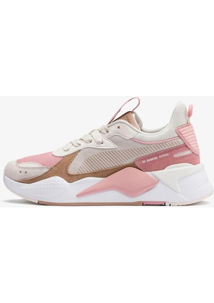 Rs-X Reinvent Women Pink Leather Sneaker Siyah Kadın Deri Günlük Spor Ayakkabı Pembe
