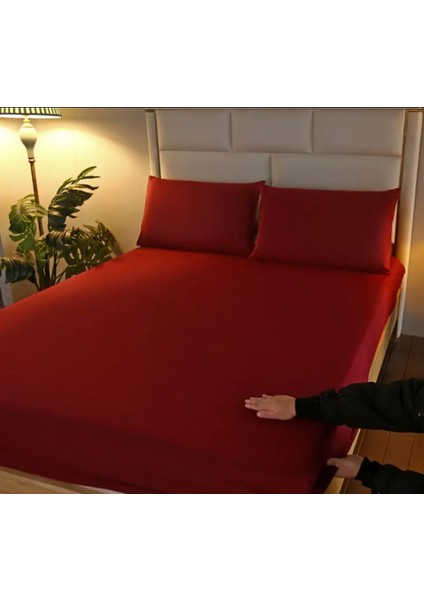 Ranforce Pamuklu Yastık Kılıflı Lastikli Çarşaf Takımı fiyatları