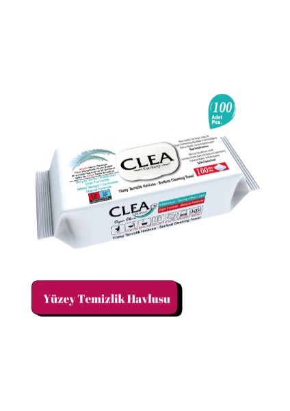 Yüzey Temizleme Havlusu 100 Adet