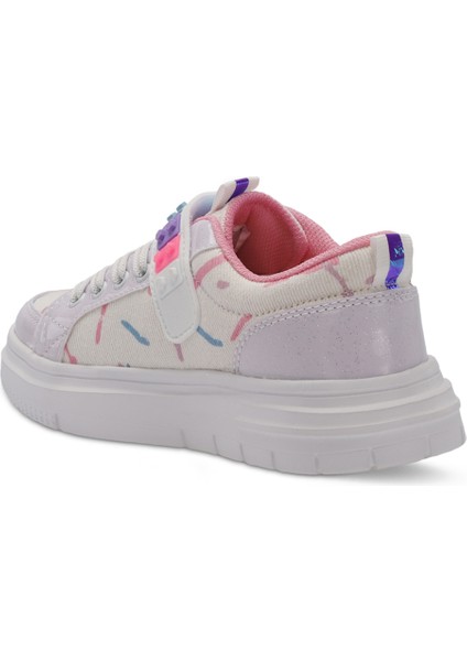 NUMANCIA Kız Çocuk Sneaker Koşu & Yürüyüş Ayakkabısı Beyaz / Pembe