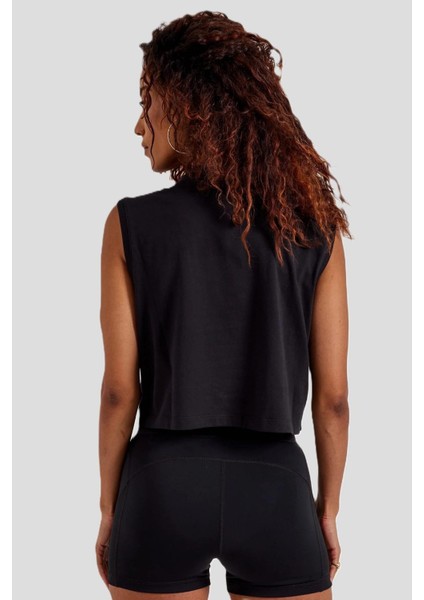 Sportswear Club Women's Sleeveless Cropped Top Kadın Crop Kolsuz Tişört Siyah fiyatları