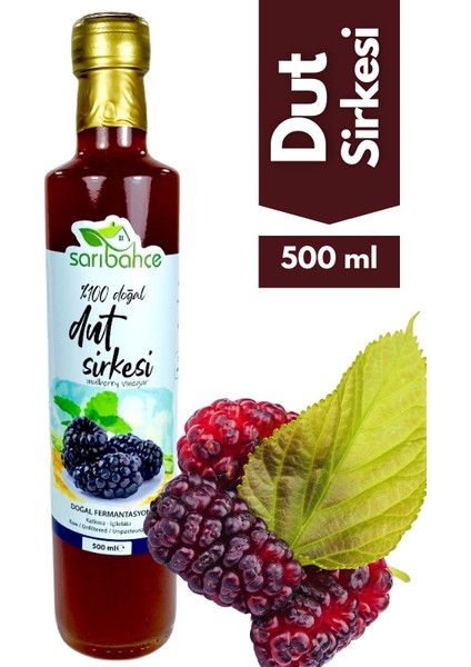 Dut Sirkesi 500 ml - Organik Doğal Fermente