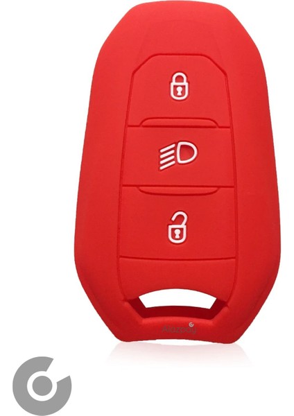 Peugeot 2008 3008 4008 5008 208 308 408 508 Rifter Silikon Anahtar Kılıfı (1 Adet - Sustasız)