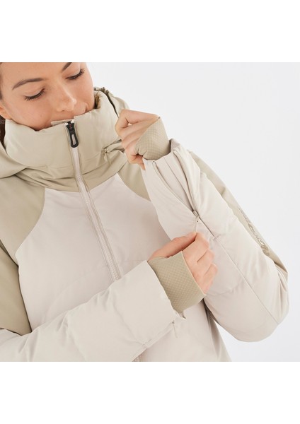 S/MAX Warm Kadın Kayak Montu - Krem indirimleri