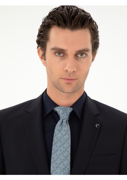 Erkek Lacivert Slim Fit Takım Elbise 50299348-VR033 fiyatları