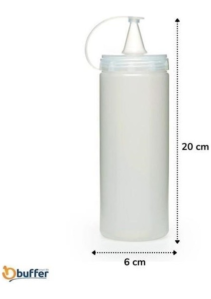 Şeffaf Kapaklı Sızdırmaz Yağlık Sosluk Şişesi Plastik Yağdanlık 400 ml AP-9028 fırsatları