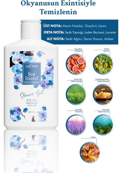 Duş Jeli - Sea Island 250 ml modelleri