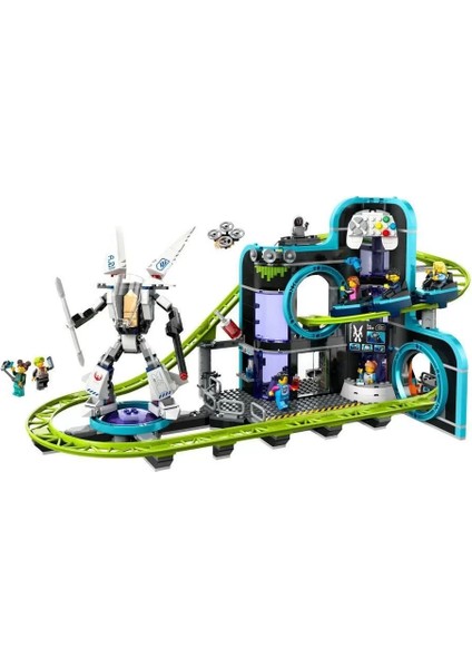 60421 LEGO City Robot Dünyası Hız Treni Parkı 986 Parça +8 Yaş